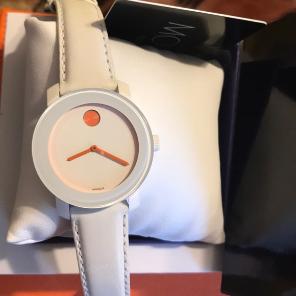 movado bold orange